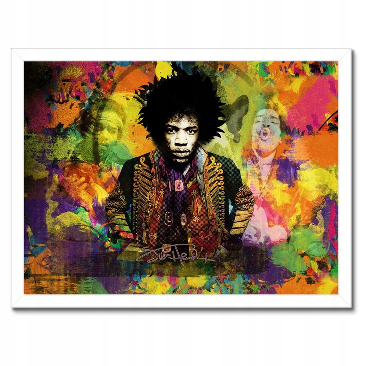 Plakáty v rámu 40x30 Jimmy Hendrix