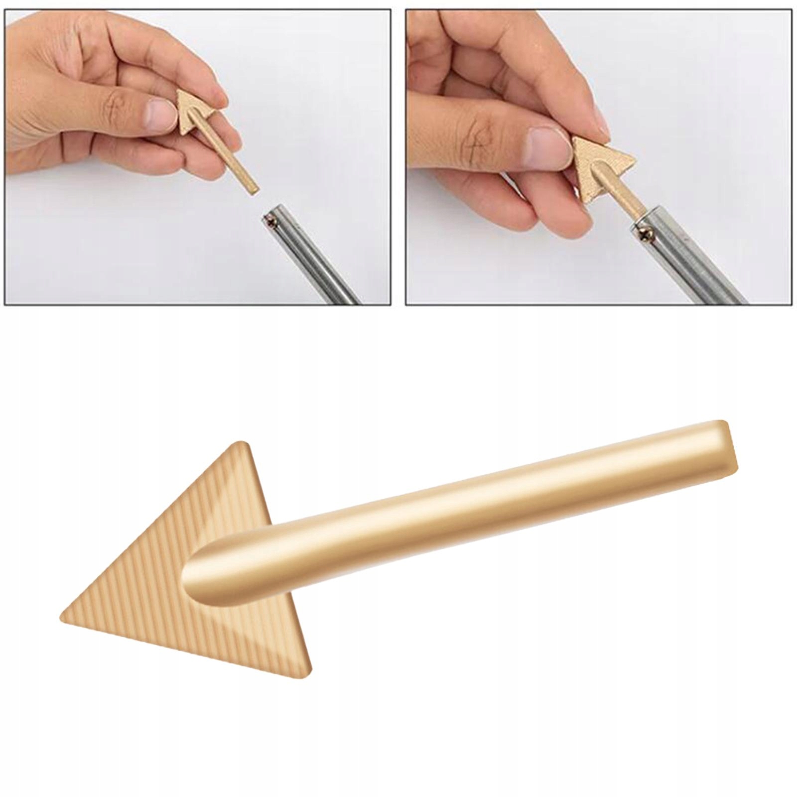 Plastic Welder Soldering Iron Tip Triangular Welder Tool Soldering Style B EAN (GTIN) 6974478726530
