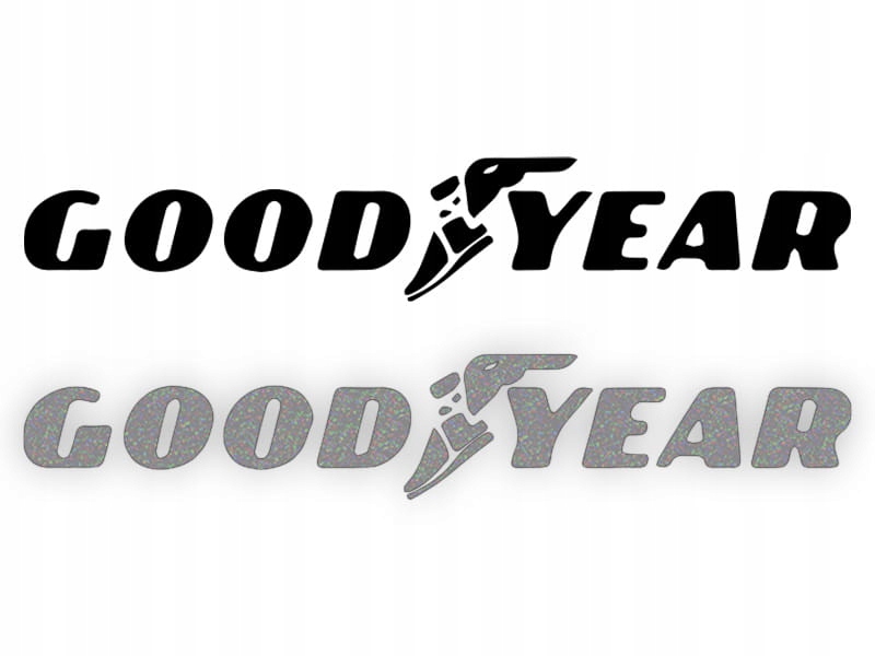 GOOD YEAR - Naklejka na samochód na auto - ODBLASK