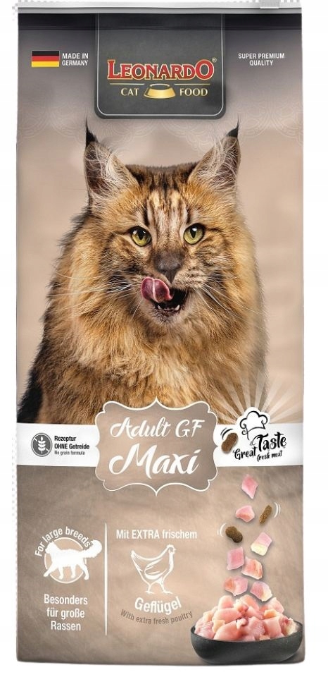 Levně Leonardo Krmivo Adult Maxi Gf Pro Kočky kg