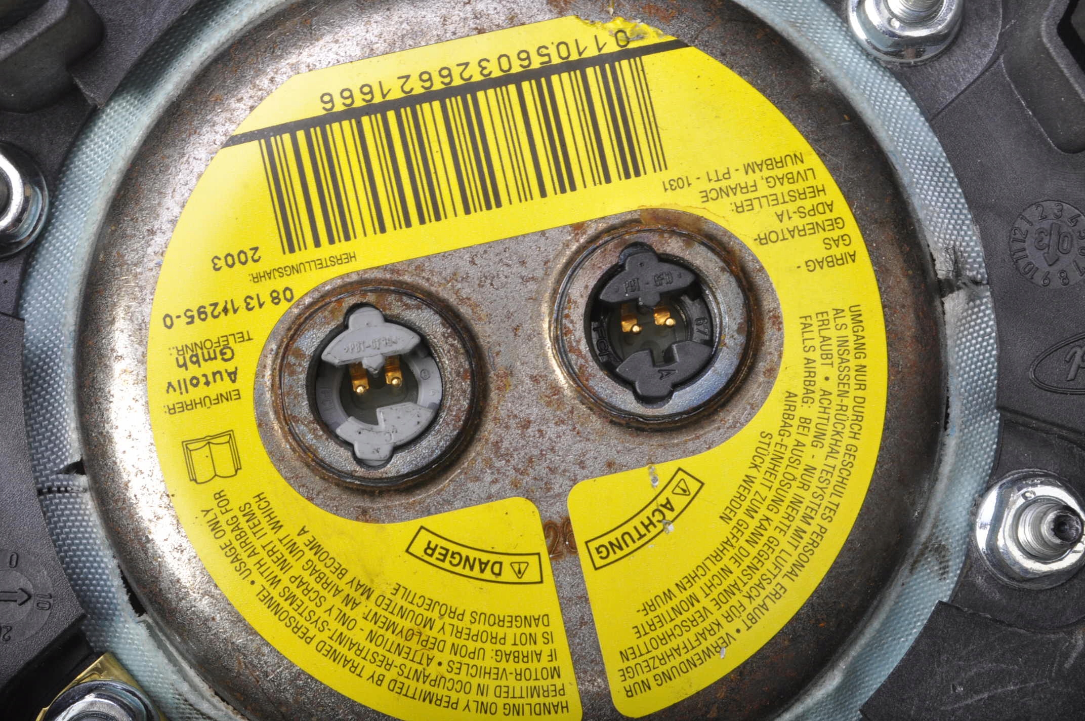 FORD c-max подушка безопасности водители подушки