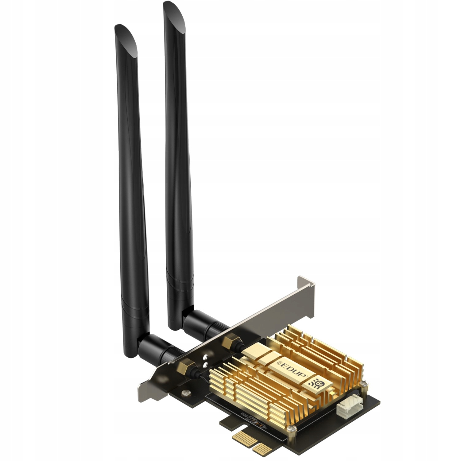 Bezdrátová karta pro WiFi počítač Edup s AX210 Bluetooth 5.3 AX5400