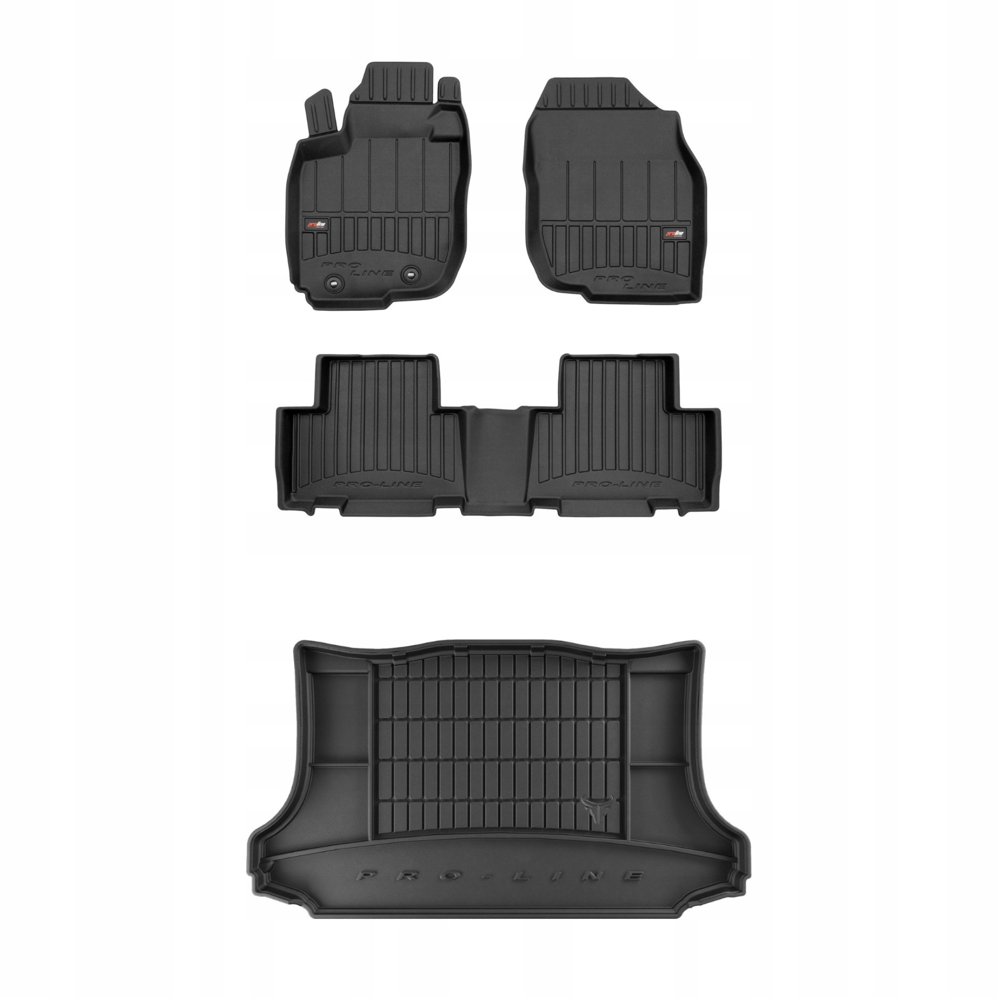 Sada gumových kobercov a rohoží pre Toyota RAV4 III