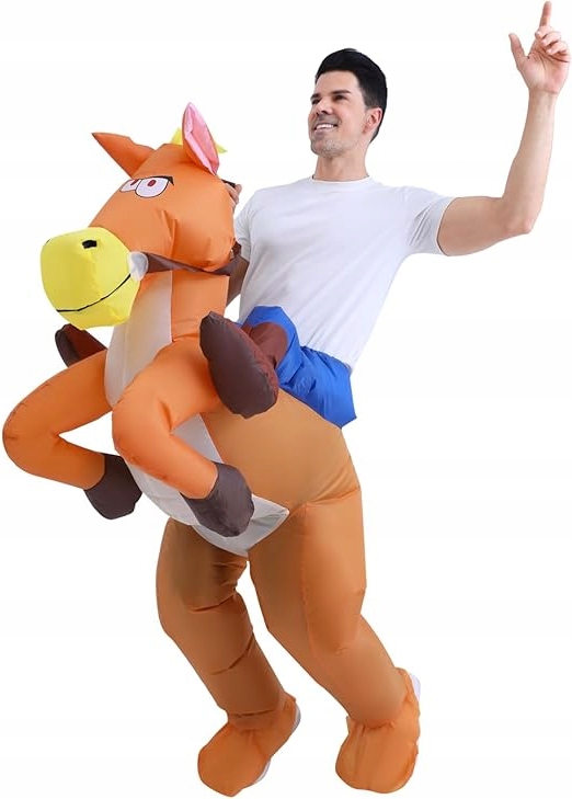 Kostým nafukovacího koně pro dospělé