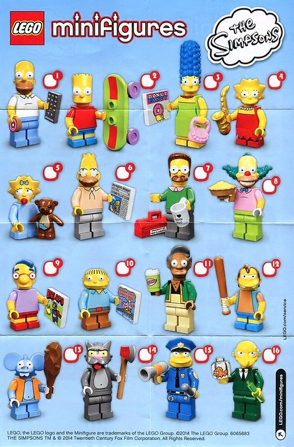 

Lego 71005 Minifigures Instrukcja Spis Nowa