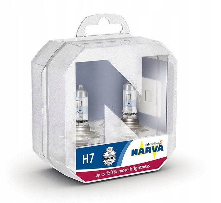 48071 Narva Žiarovka H7 12V 55W Range Power 150% PX26d E1 2 Kusov Komplet
