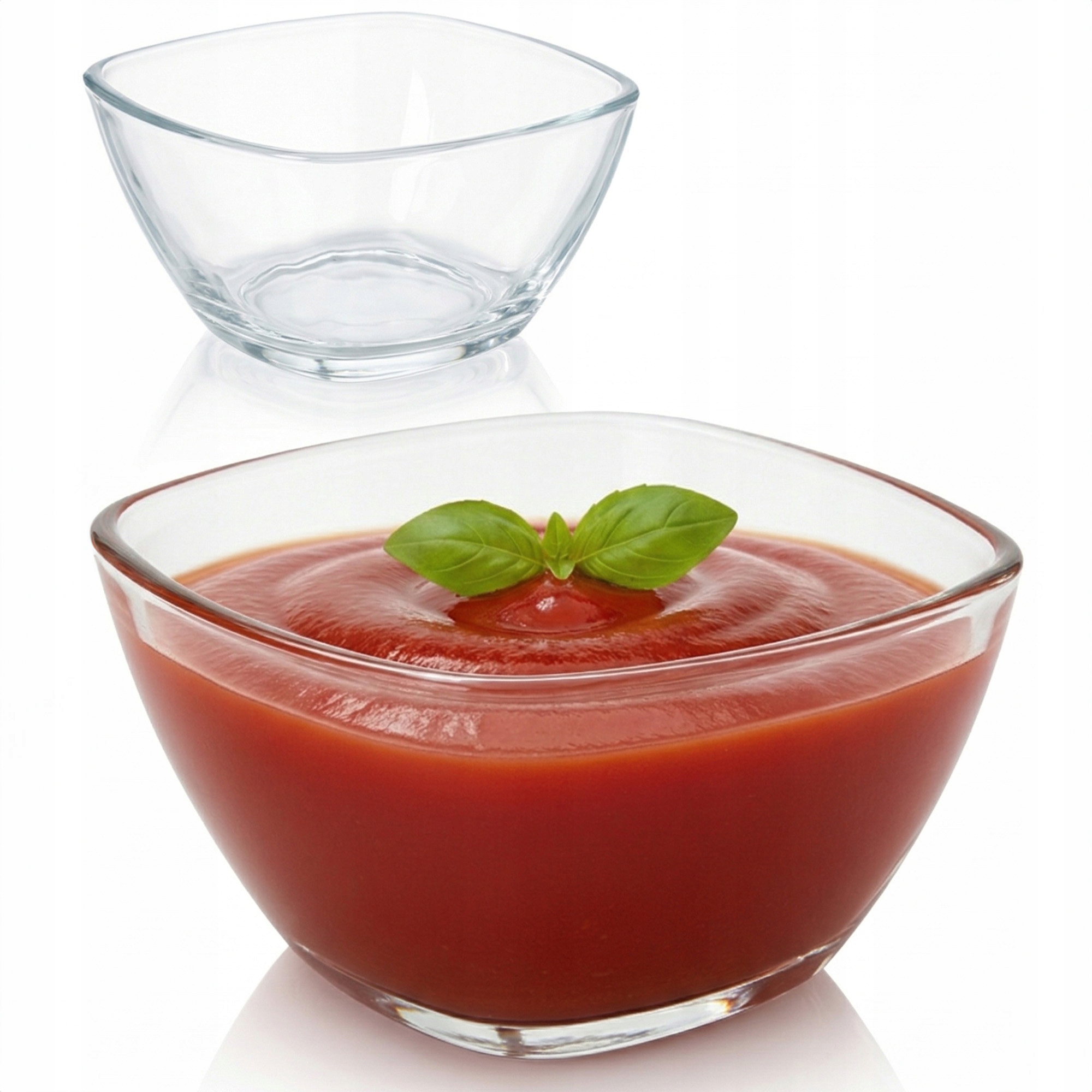 MISECZKA SZKLANA MAŁA NA SOSY DIPY 185 ML DIPÓWKA NACZYNIE DO SOSÓW DIPÓW