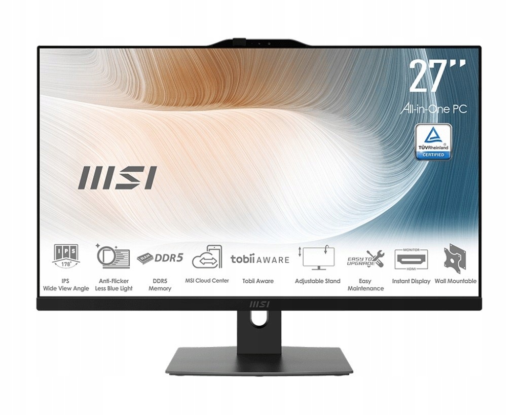 Msi Komputer All-in-One Modern AM272P 1M-1293XEU nOS/Intel Core 5