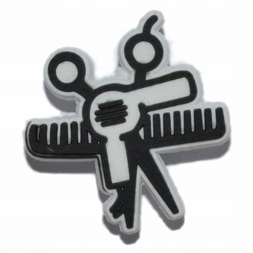 

Pozostałe - Przypinka - nożyczki grzebień - 3273