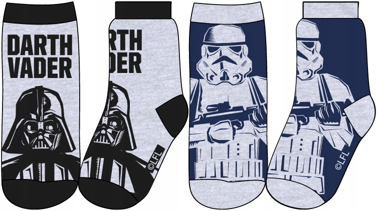 

Star Wars Zestaw 2-PAK Skarpetki 23/26