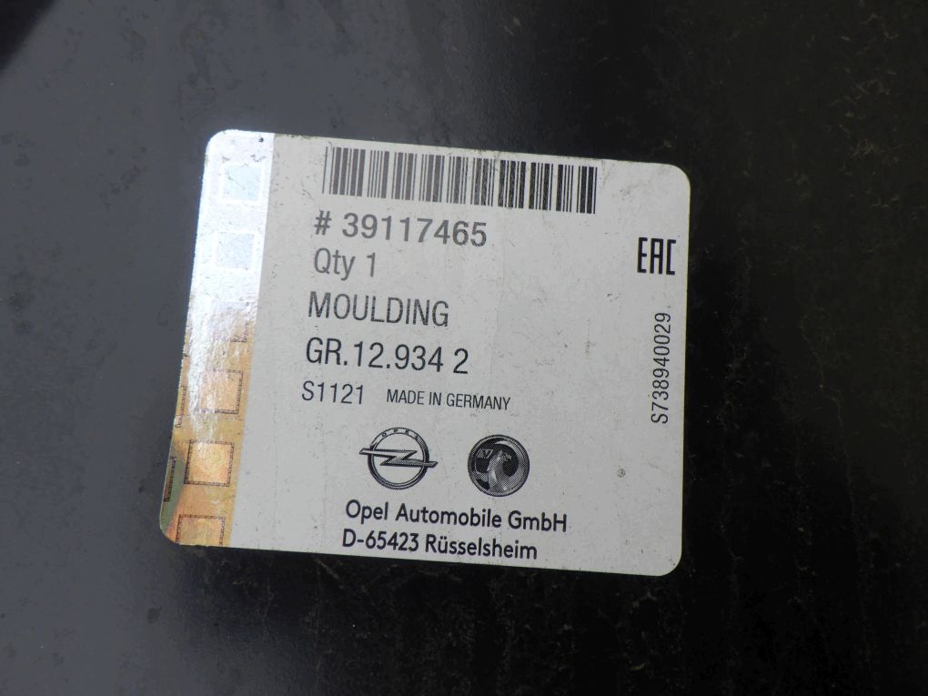 OPEL ASTRA K V 5 15- threshold left