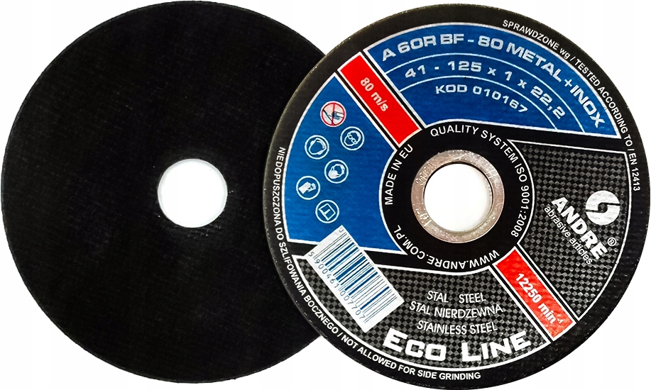 ANDRE TARCZA DO CIĘCIA METALU 125x1x22,2MM Marka Andre