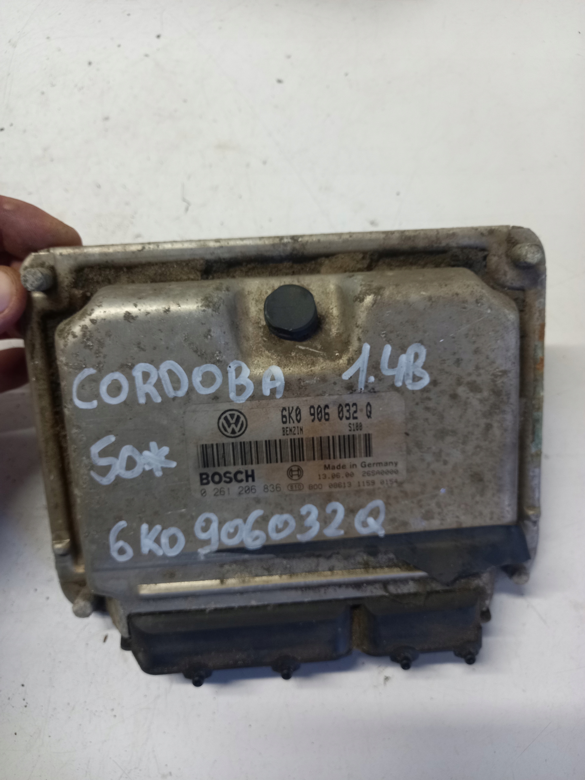 KOMPUTER STEROWNIK SEAT CORDOBA 1.4B 6K0906032Q