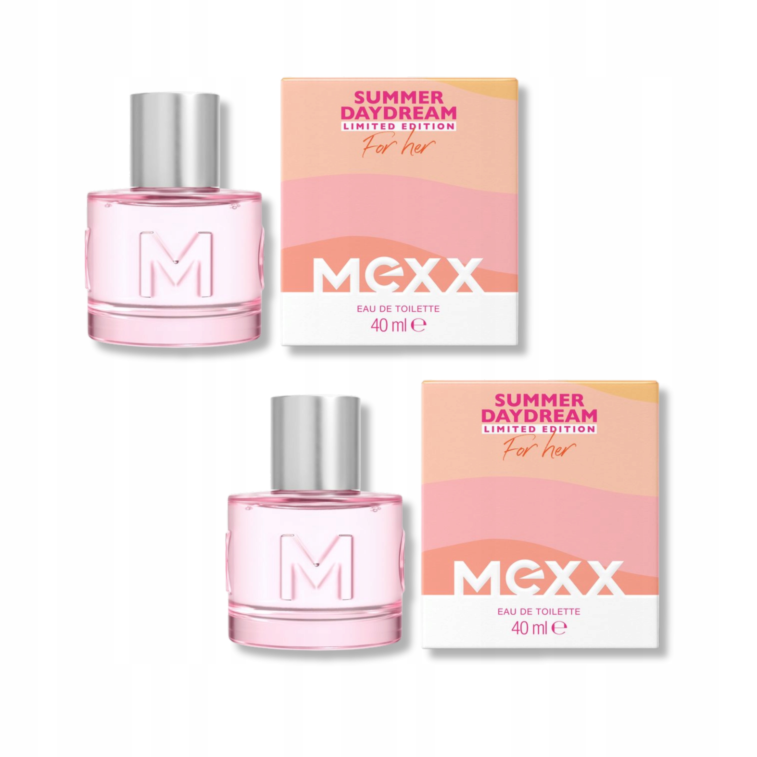 Mexx Summer Daydream Edt Toaletní voda pro ženy, sada 2 x 40 ml
