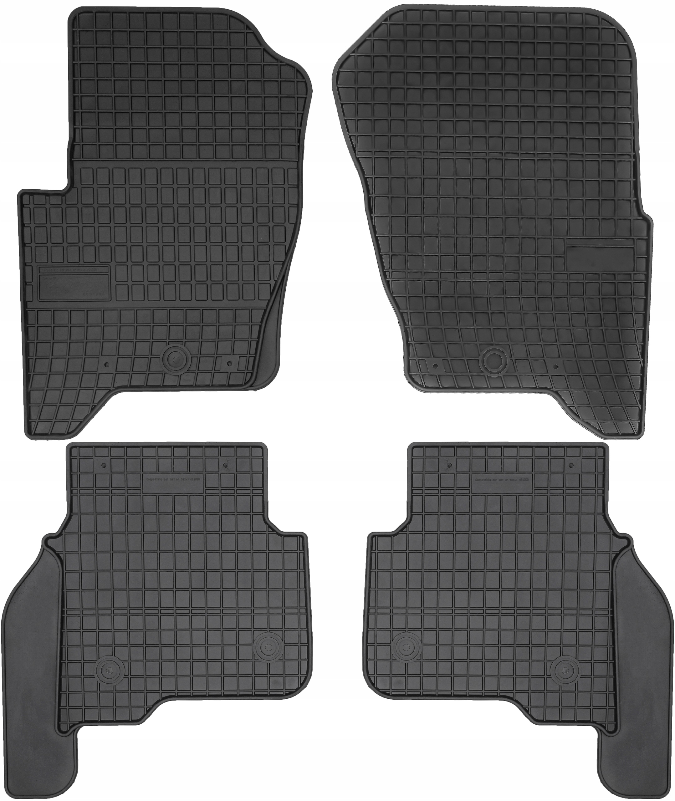 Килимки Max-Килимок резинові 411708 4 el.