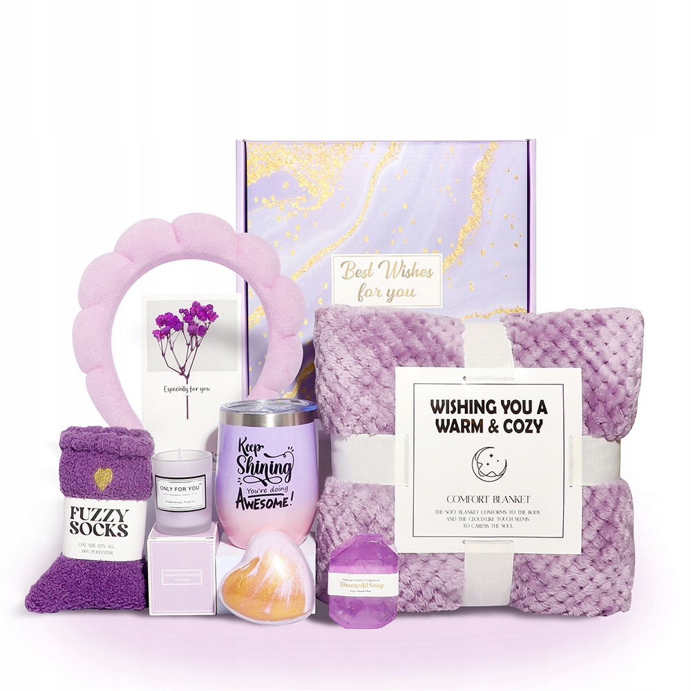 Zestaw Kosz Prezentowy Box Kobiety Ciała Spa Dla Mamy Córki Babci