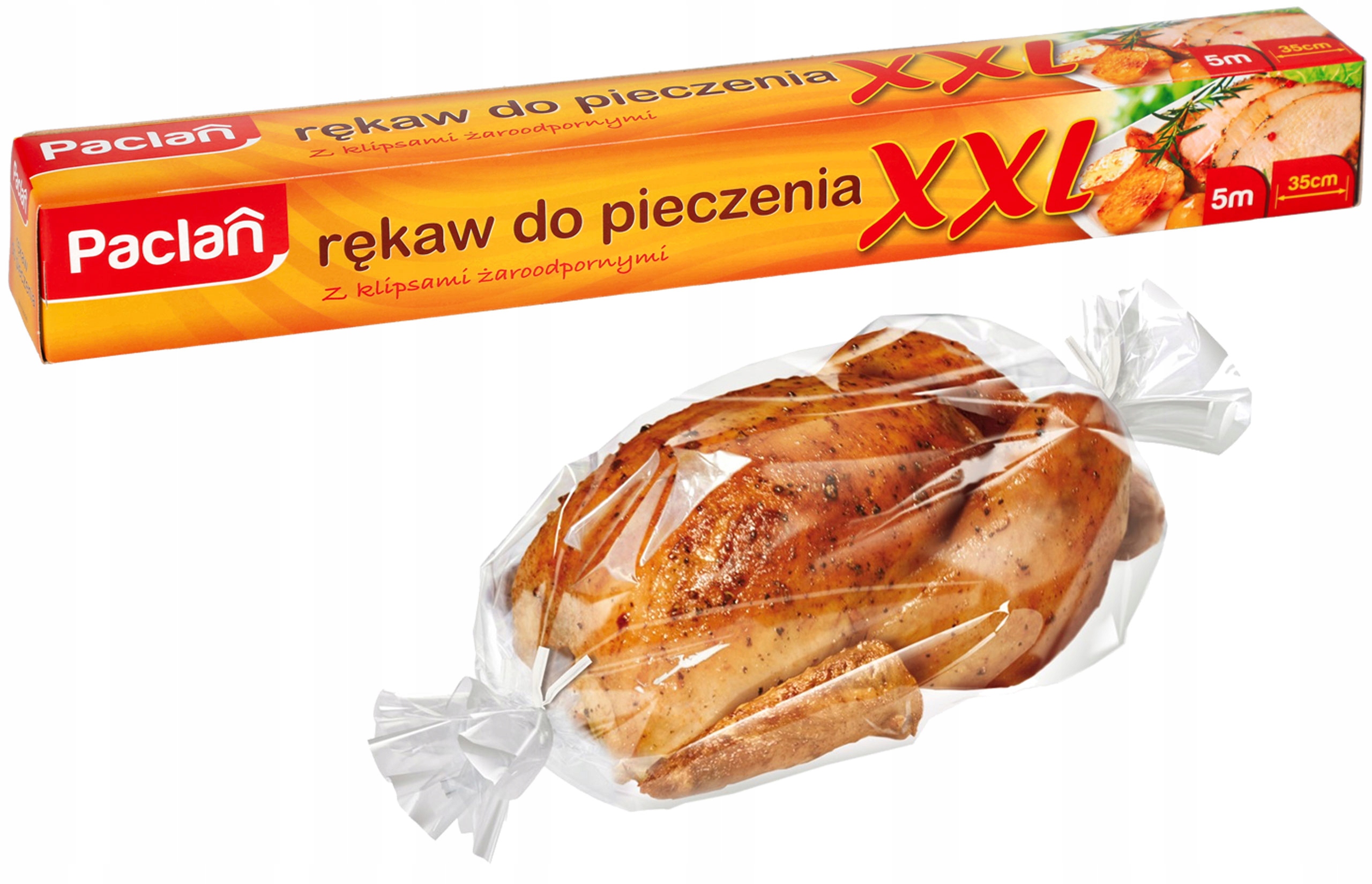 

Folia do pieczenia mięs warzyw XXL Paclan 5 m