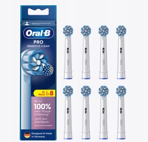 Oral-b Pro sensitive clean końcówki 8szt
