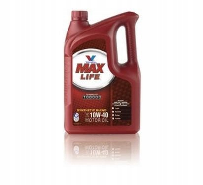 

Półsyntetyczny Olej Valvoline Maxlife 10W40 5L