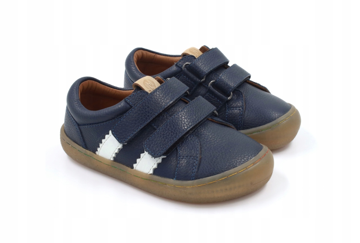 Minimus MKM6001NV Woodpecker Navy barefoot półbuty na rzepy roz.32