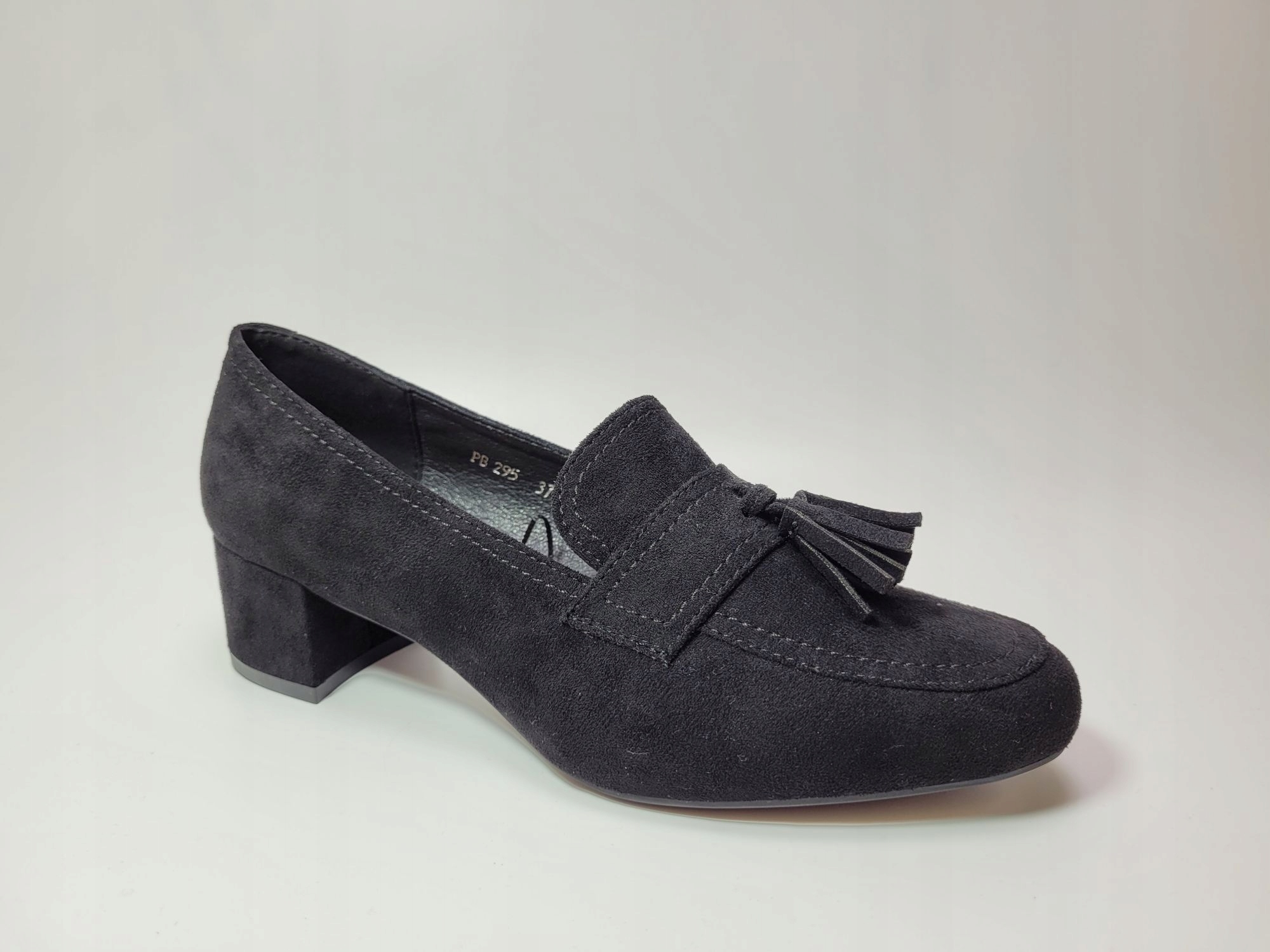 Mokasyny na obcasie SERGIO LEONE PB295 MIC 38