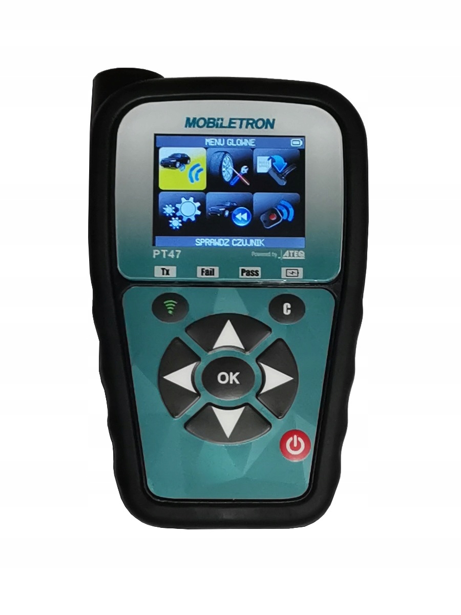 Tester Mobiletron PT47 12 czujnikow baner Frequency 433 MHz