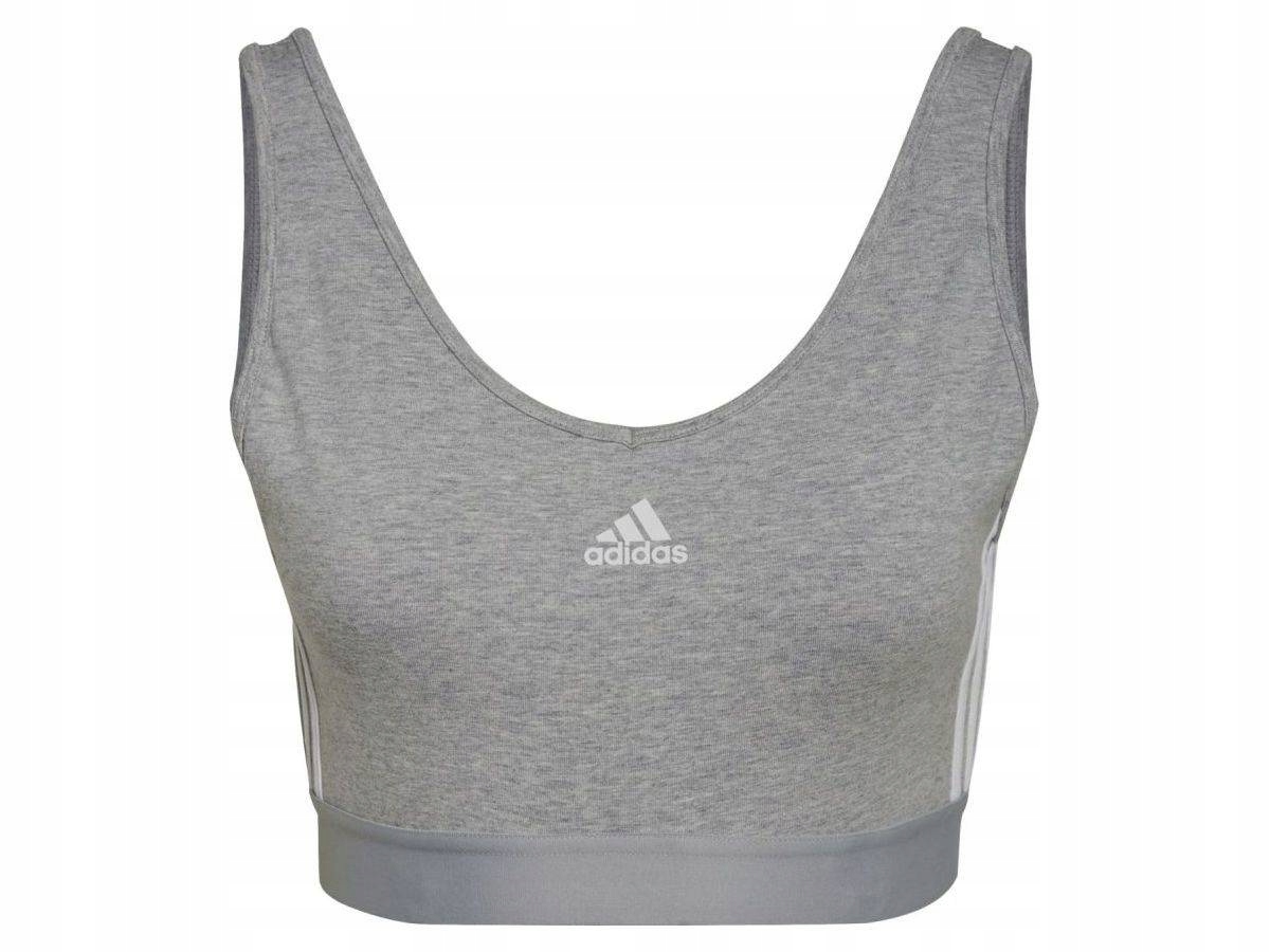Stanik treningowy damski Adidas W 3S Cro XL