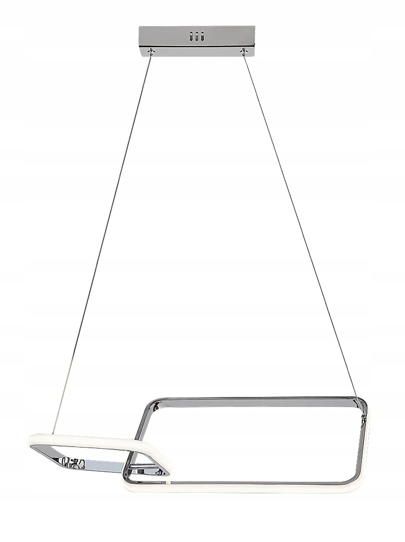 Závesná lampa Rabalux Malwen 36W Led Chróm 2-bodová 2200lm Obývacia izba