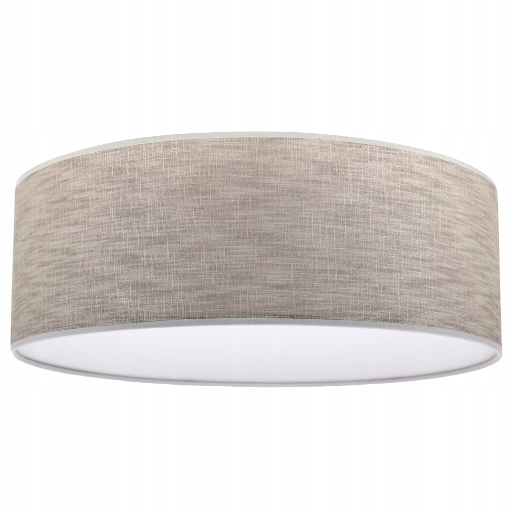 Stropná Lampa Stropné Svietidlo Tienidlo Béžová Ľanová Do Spálne Obývačky 40CM