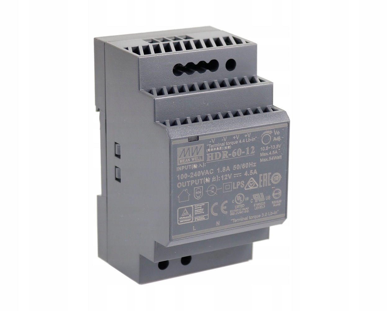 

Zasilacz Din Hdr 60W 24V Mean Well HDR-60-24