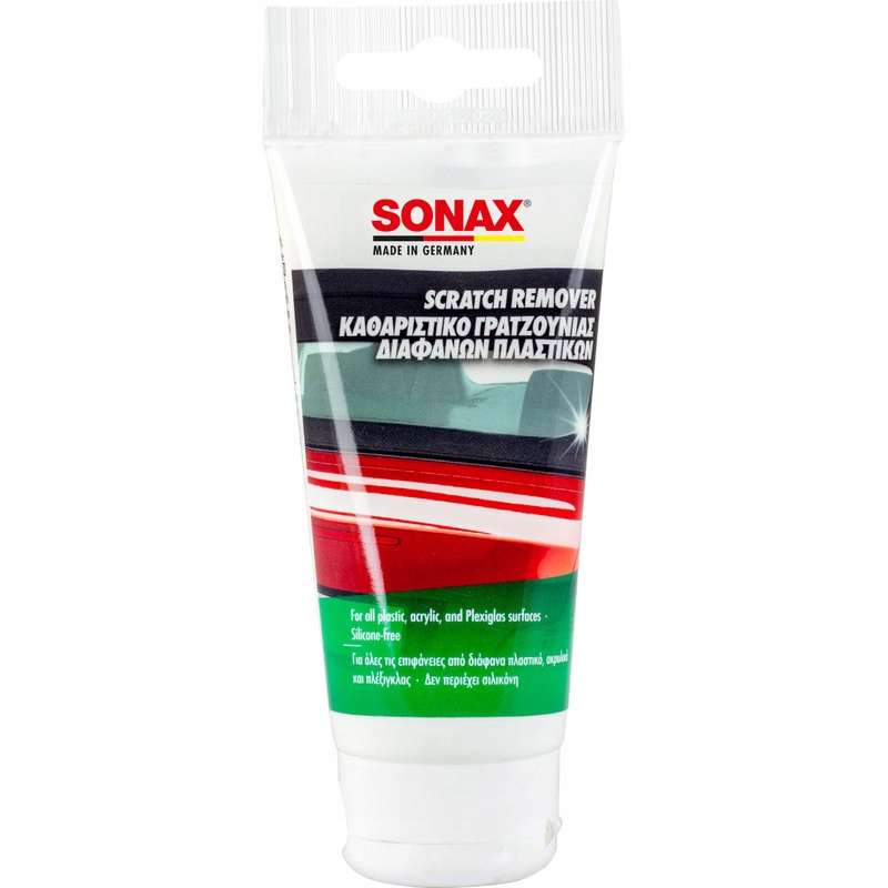 Sonax Pasta Do Usuwania Zadrapań I Rys Z Plastiku