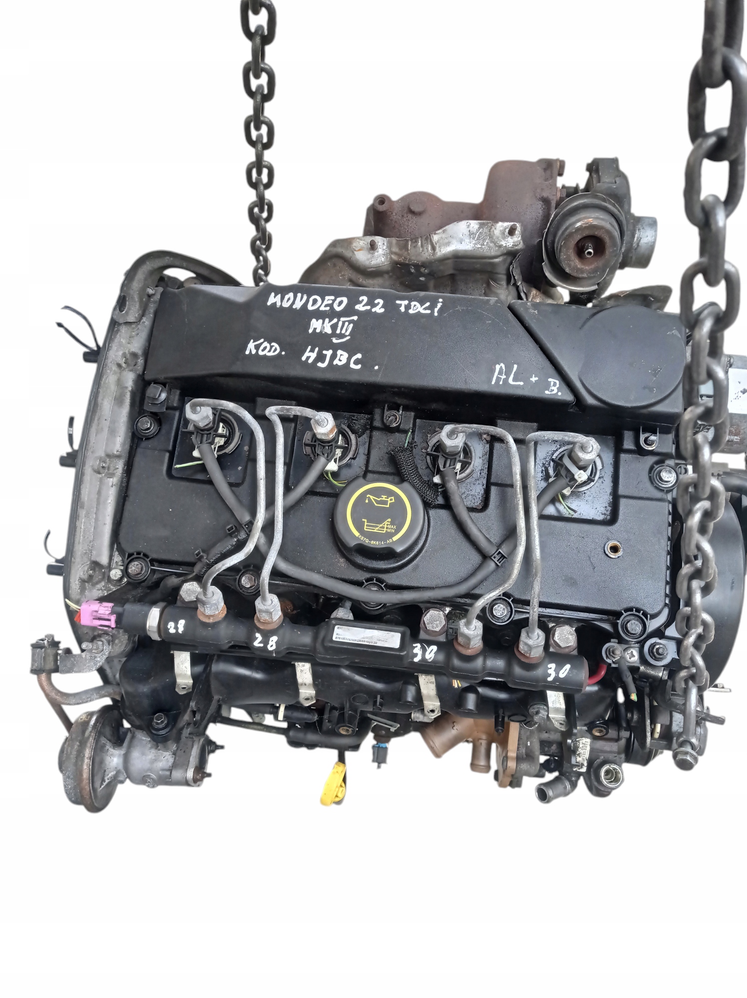 ДВИГАТЕЛЬ FORD MONDEO Mk3 2.0 TDCI HJBC15km