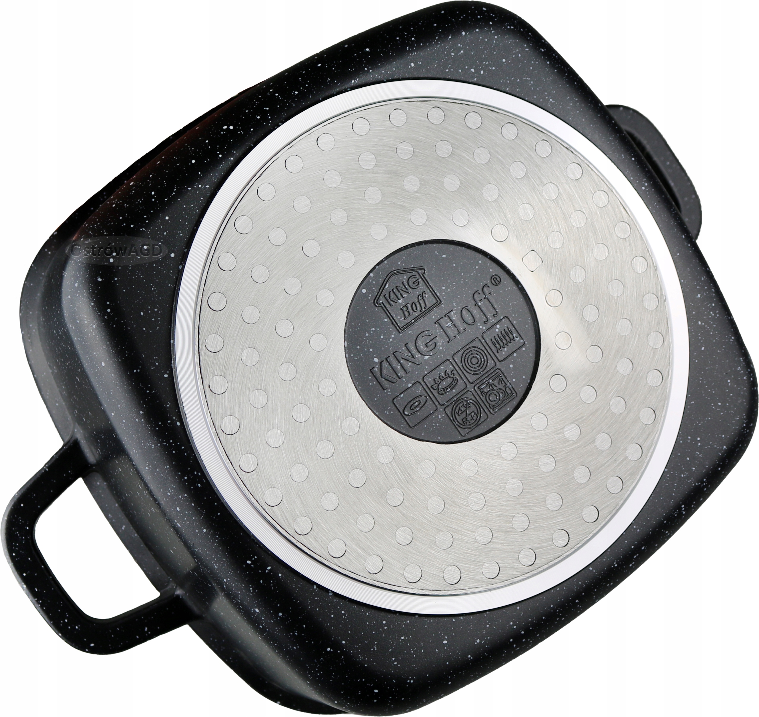 Garnek Brytwanka Marmurkowa 6.5L NON-STICK 28CM Marka Kinghoff