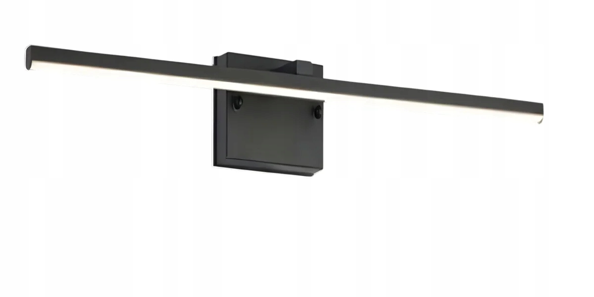 Moderní nástěnné svítidlo nad zrcadlo Led 9W, černá Reality