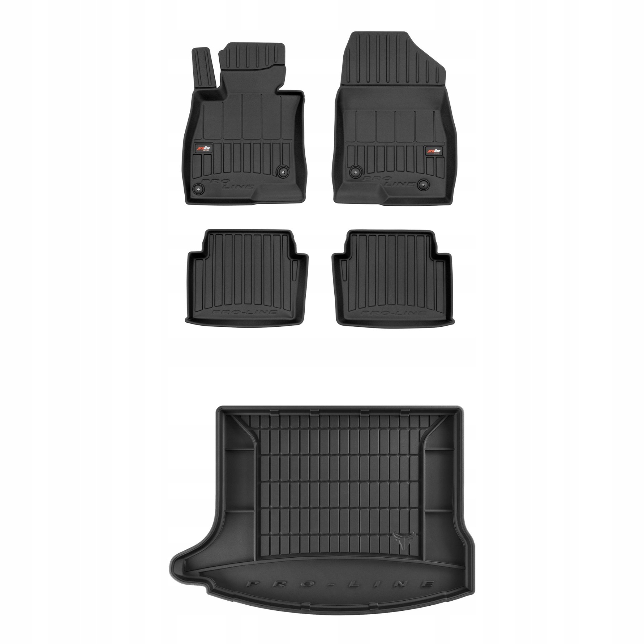 Sada gumových kobercov a rohoží pre Mazda 3 III 2013-2018