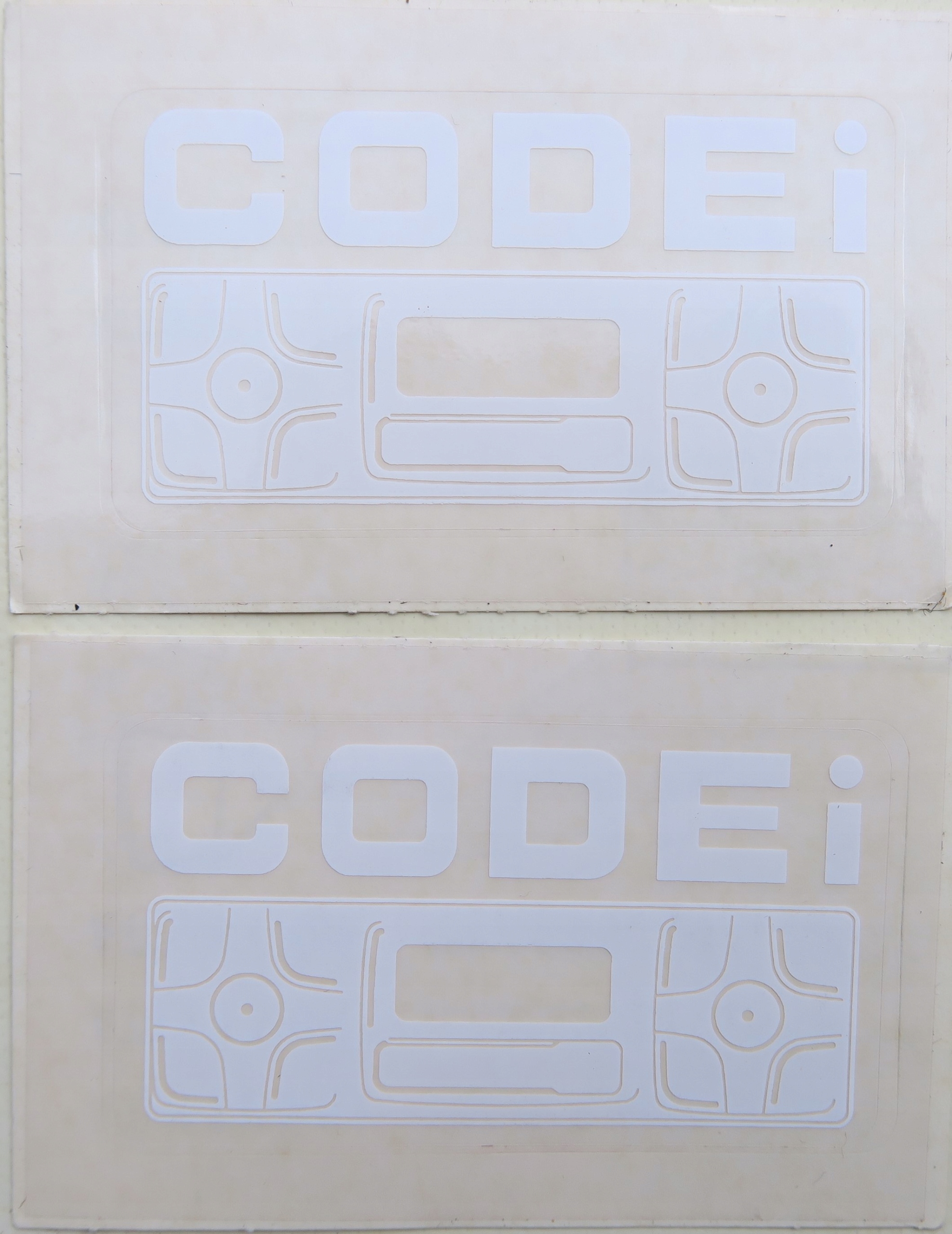 NAKLEJKI BECKER CODE NA SZYBE MERCEDES W124 W140 W168 W202 W208 W210 R170