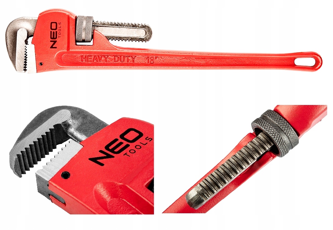 

Klucz Hydrauliczny Do Rur Żabka Stillson 65 MM Neo