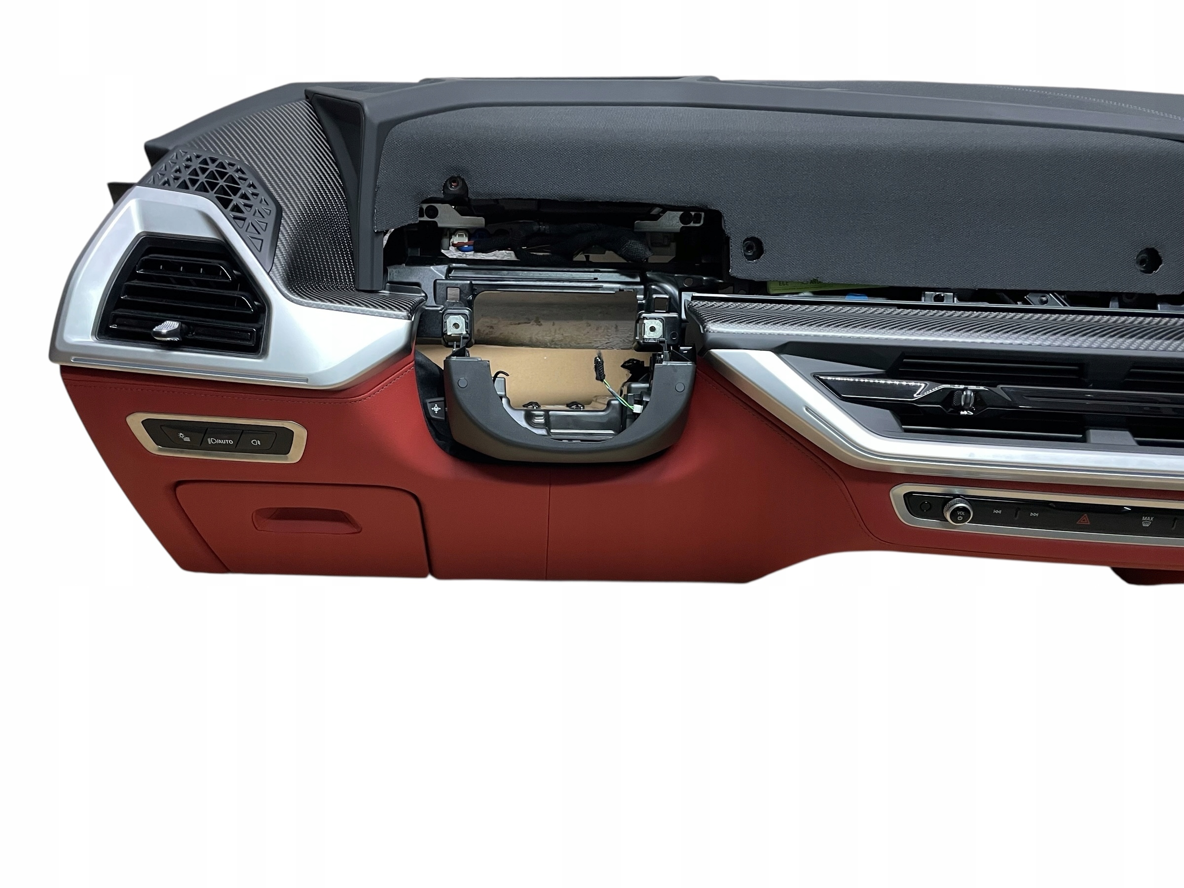 console dashboard leather + grey NIC HEAD UP BMW XM G09 original DEMONTAZ