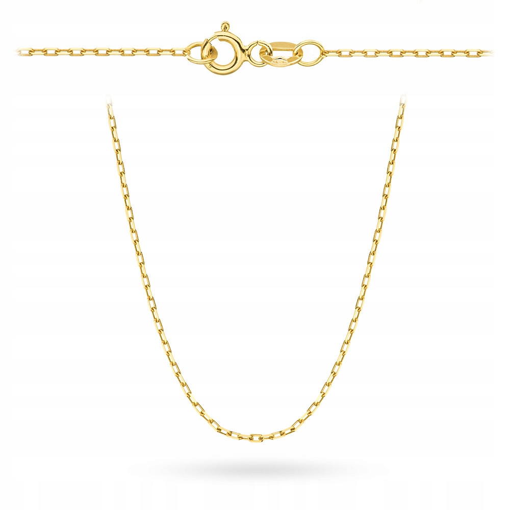 Kotva 585 Zlatý Řetízek Řetěz Silný 50 CM Ryzost 585