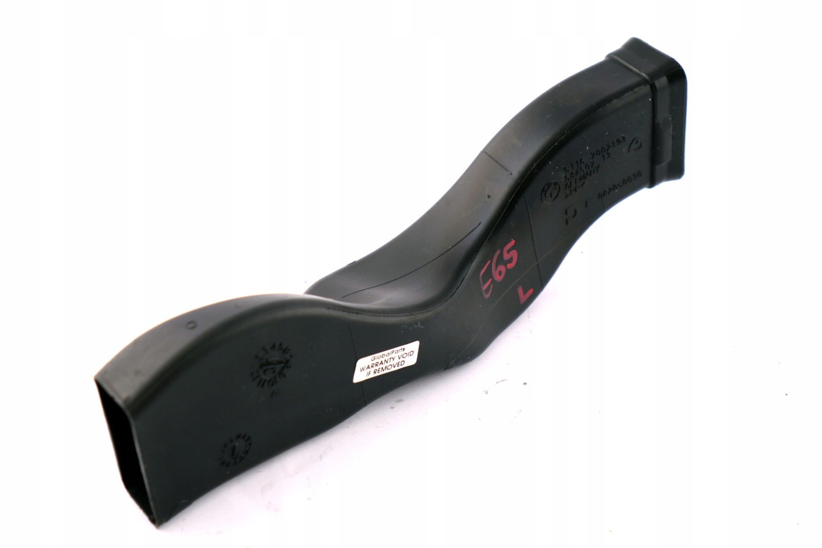 BMW E65 E66 канал впуск воздуховод охлаждения левый зад