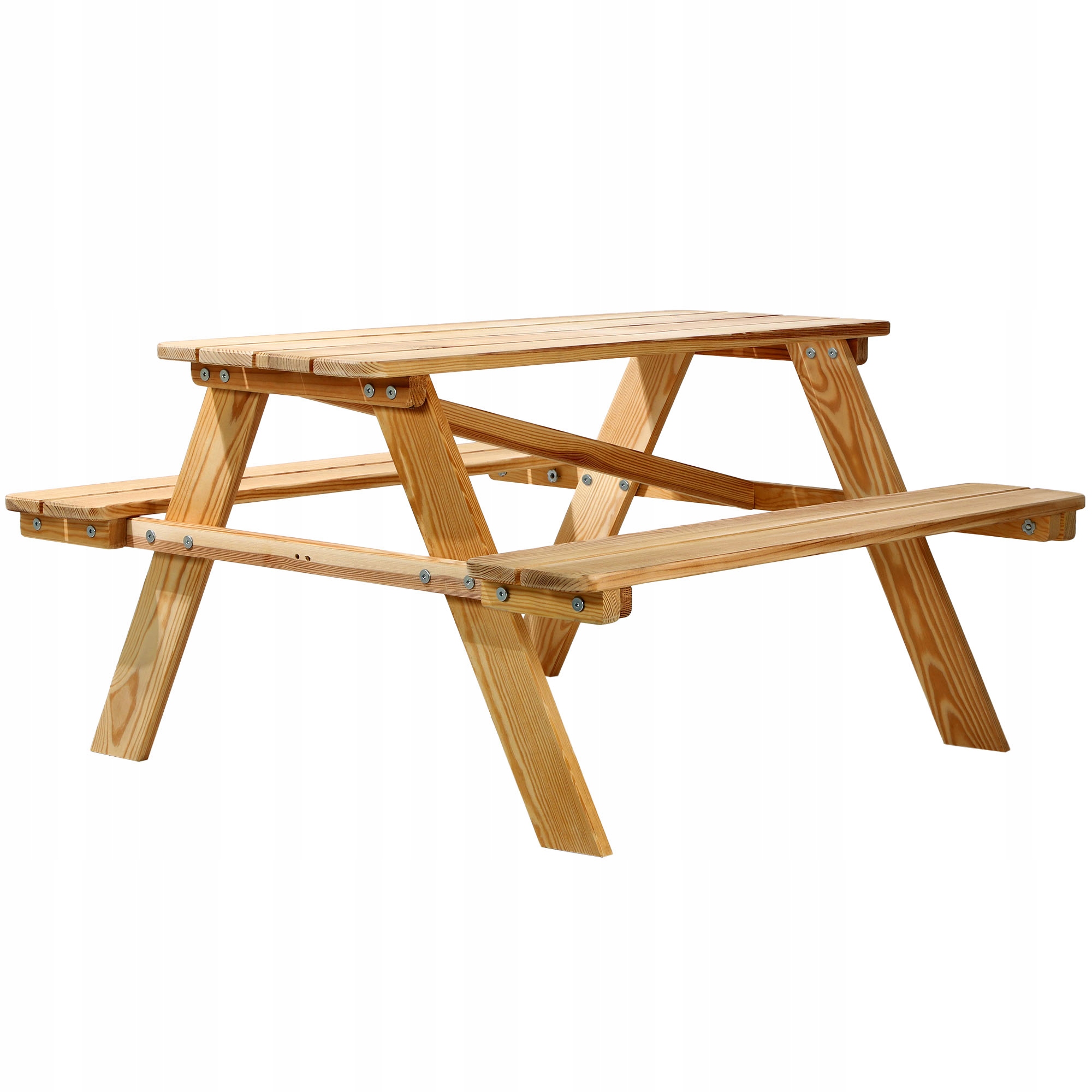 ŁAWKA OGRODOWA ŁAWECZKA DREWNIANA DLA DZIECI KEMPINGOWA PLAC ZABAW Linia Molere