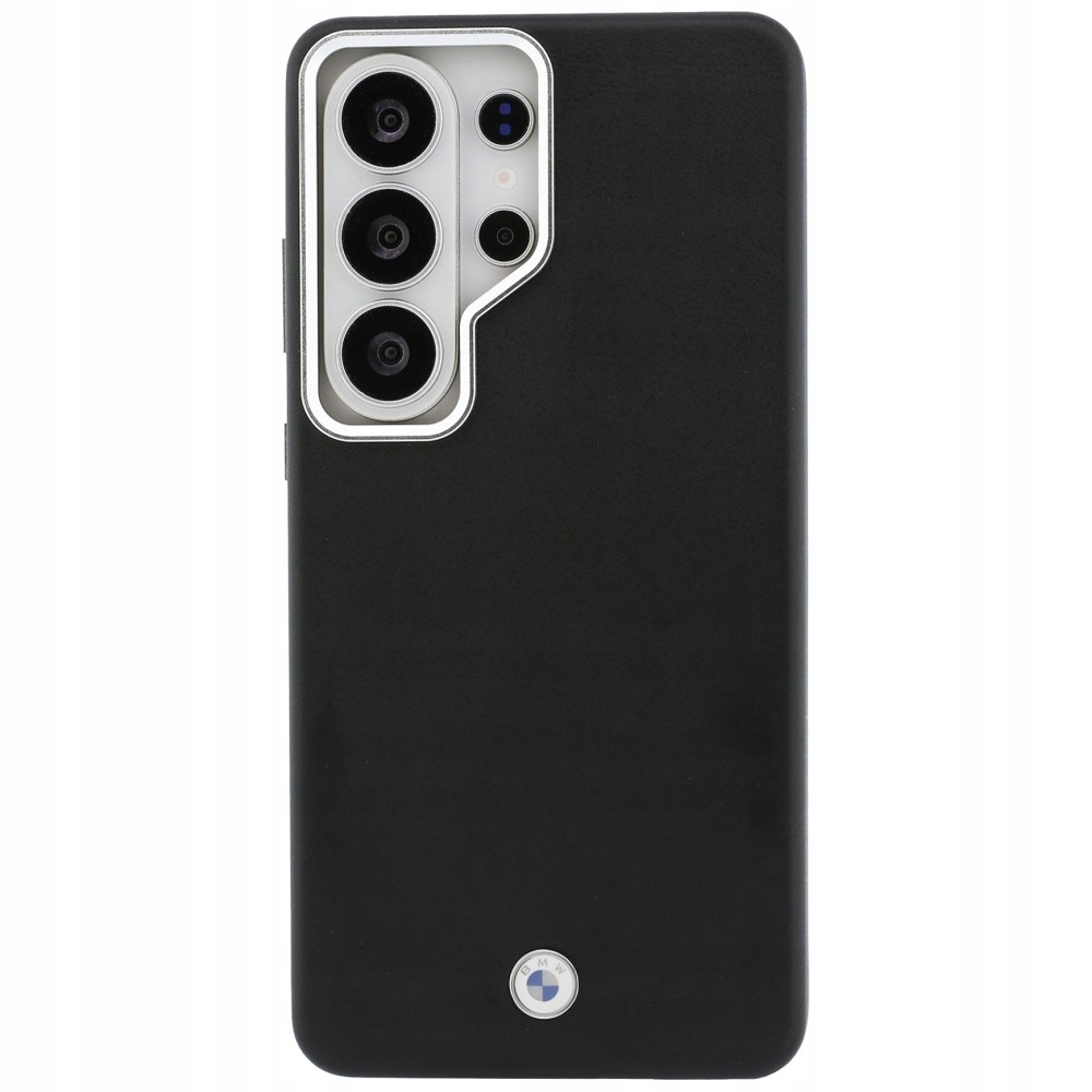 Etui Bmw do Galaxy S26 Ultra, skórzana obudowa, case na MagSafe, dopasowana