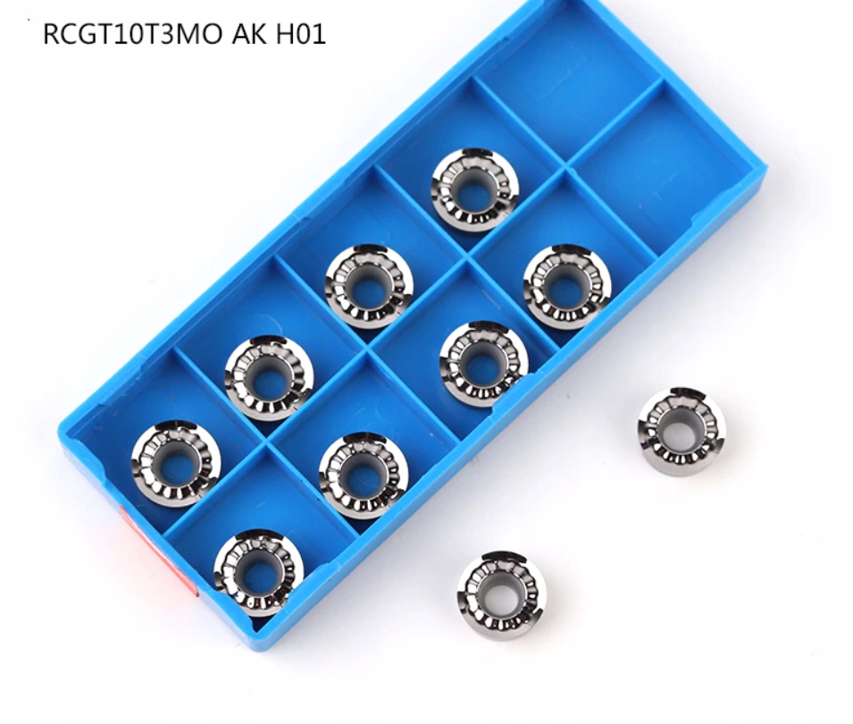 

Płytki wieloostrzowe Rcgt 10T3MO Ak H01 Aluminium