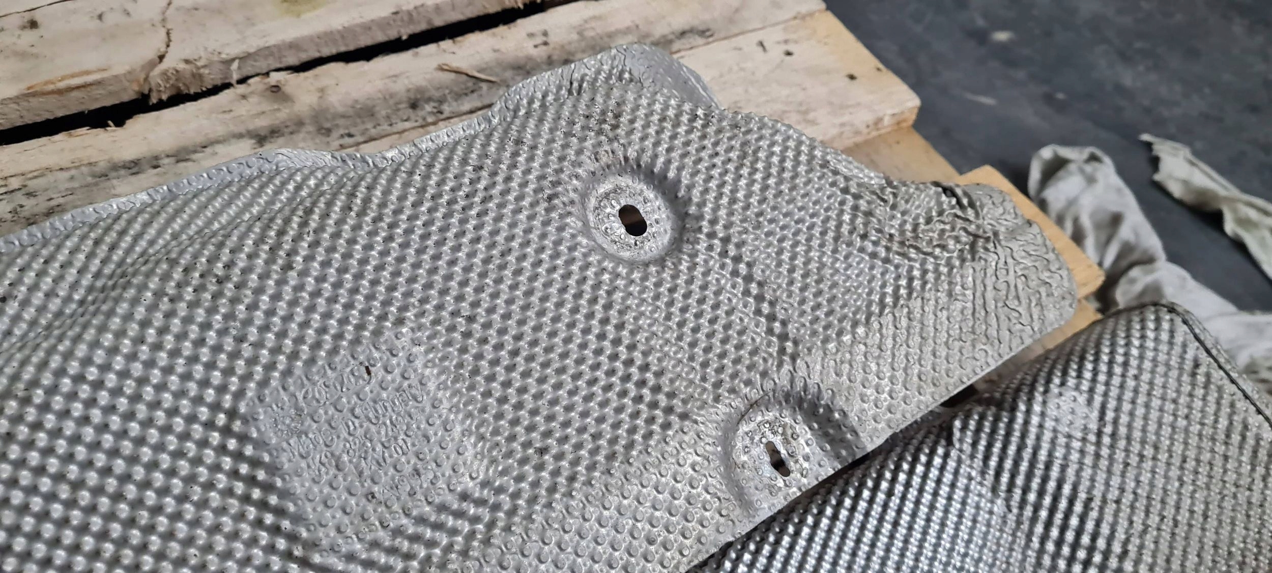 защита термичный Audi A6,A7,C8 4K8825299