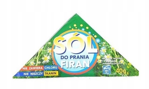 

Biel i Kolor Sól Do Prania Firan 40G