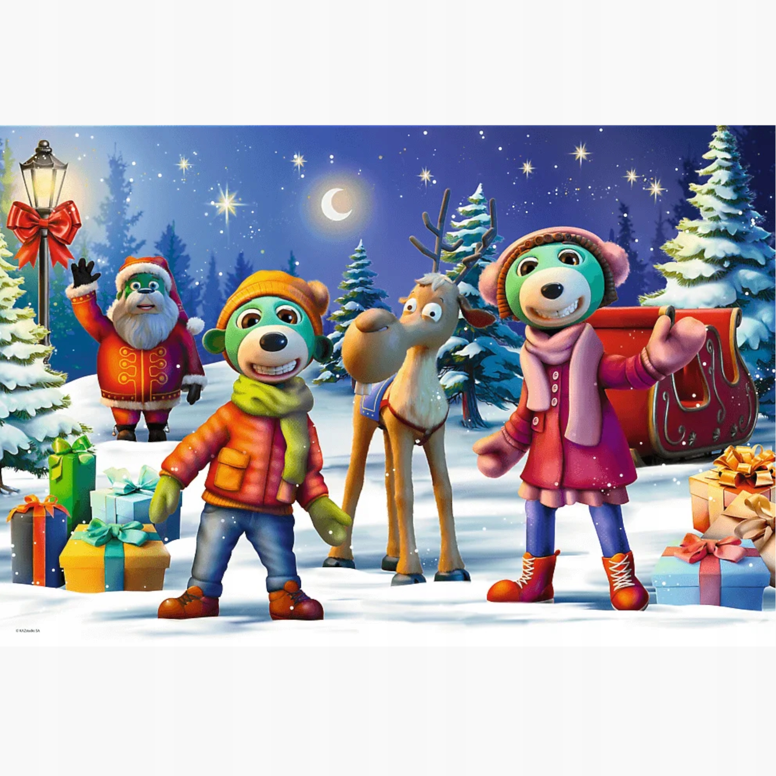 PUZZLE 24 MAXI TREFLIKI LEPIA BAŁWANA 14375