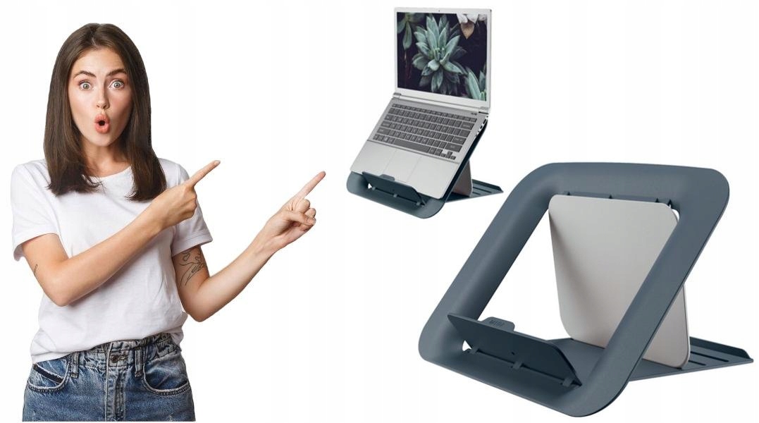Podstawka pod laptopa Leitz Ergo Cosy, szara