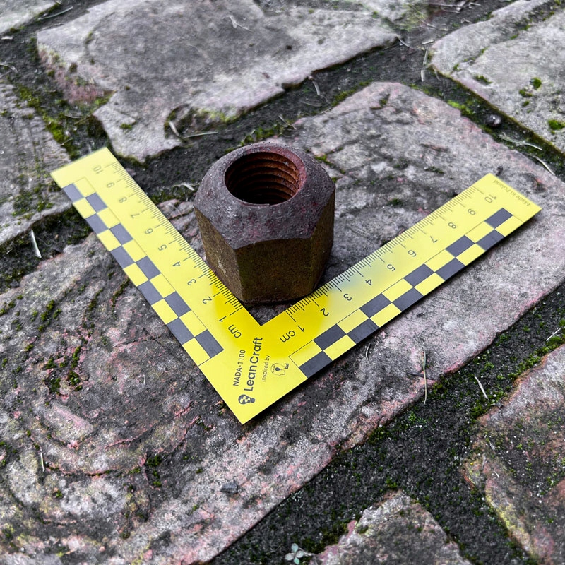 

Skalówka linijka znacznik fotograficzny 100 mm