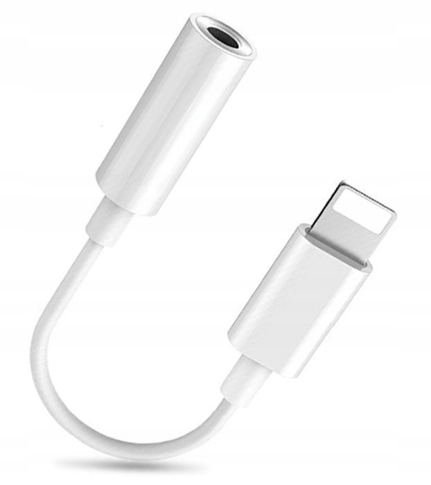

Przejściówka Adapter Jack 3,5MM - Apple Lightning