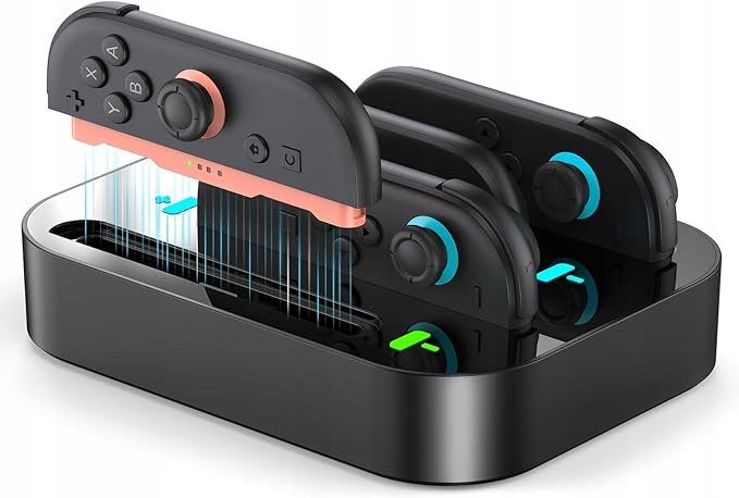 LVFAN N4S02 Stacja ładowania ładowarka do Nintendo Switch 2 Joycon 4w1